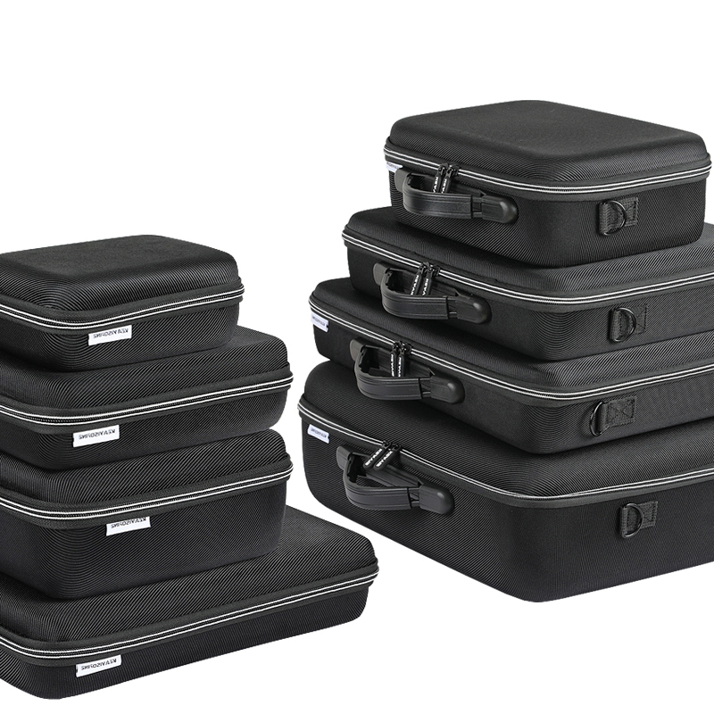 Tech Accessories Case - 電子オーガナイザー DIY スポンジ保護トラベルケーブルオーガナイザーバッグ電子アクセサリーキャリーケースポータブルポータブルストレージ