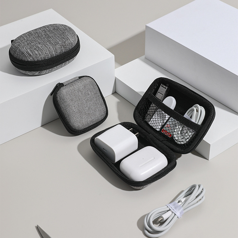 Tech Accessories Travel Organizer Pouch - トラベルケーブルオーガナイザーエレクトロニクスオーガナイザーポータブルハイテクアクセサリーポーチバッグケーブル充電器電源イヤホン JAF217