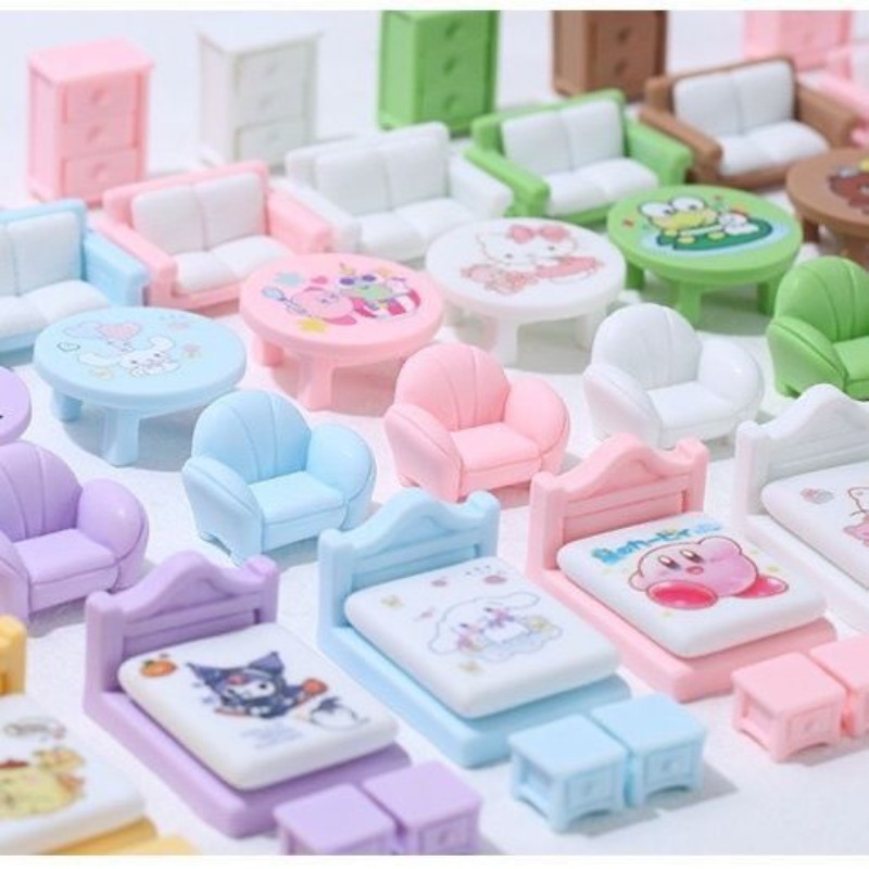 かわいい漫画ミニチュアドールハウス家具かわいい猫デザイン小さ - Kawaii Tech Accessories のレビューと価格