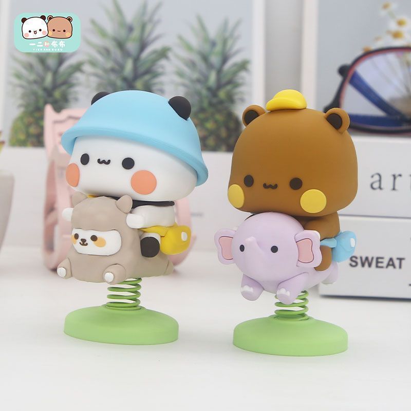 Yier Bubu スプリングスイングフィギュア かわいい漫 - Tech Car Accessories のレビューと価格