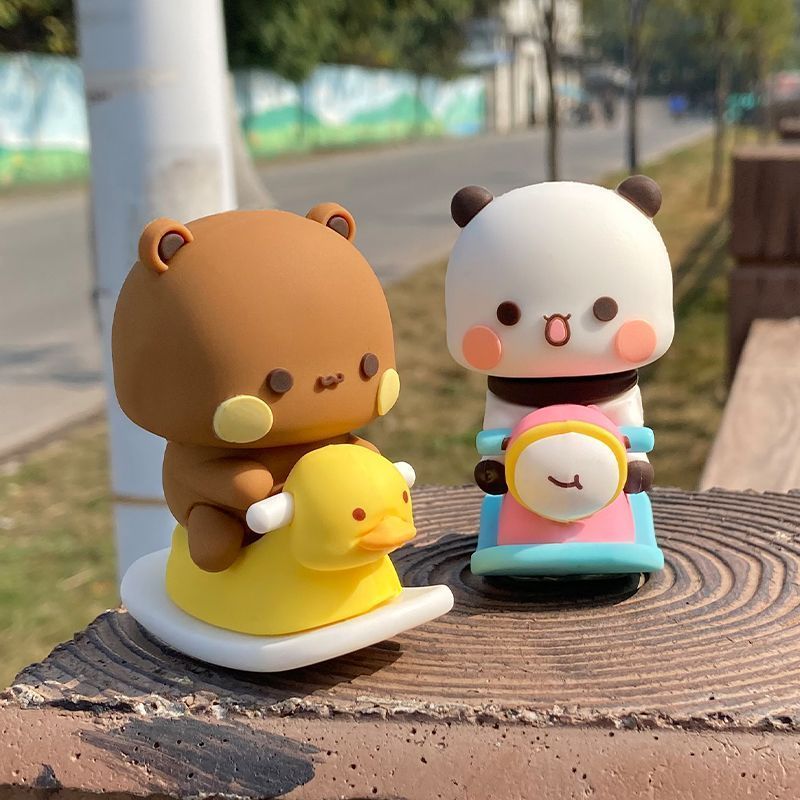 Yier Bubu スプリングスイングフィギュア かわいい漫 - Tech Car Accessories のレビューと価格