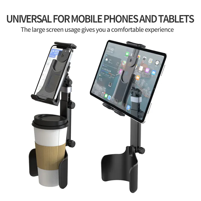 車載カップホルダー用スマホ・タブレットホルダー拡張キット、3 - Mobile Tech Accessories のレビューと価格