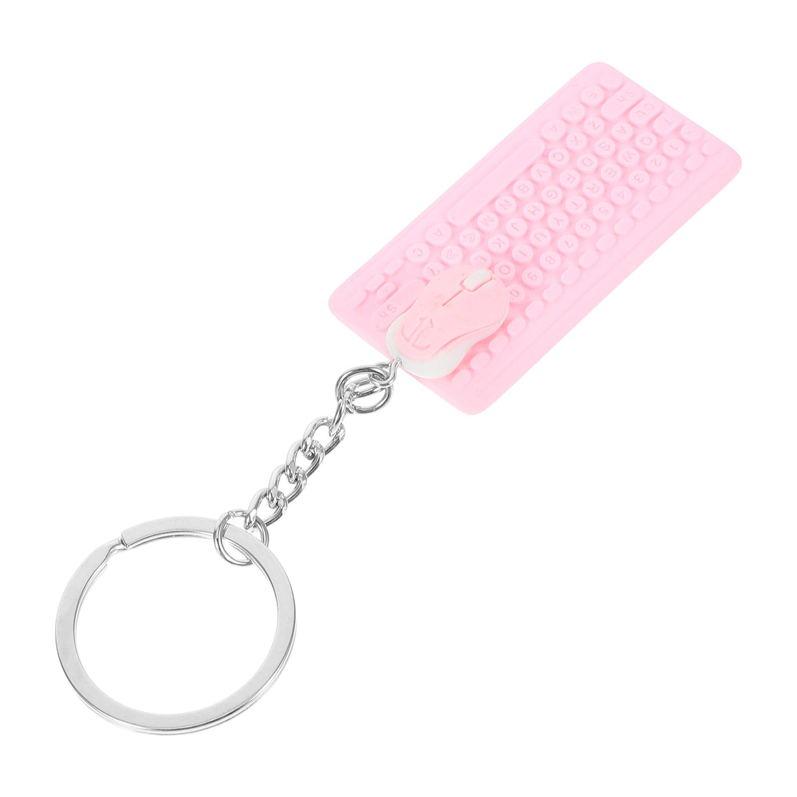 ミニキーボードとマウスのキーホルダー。かわいいテックチャーム - Kawaii Tech Accessories のレビューと価格