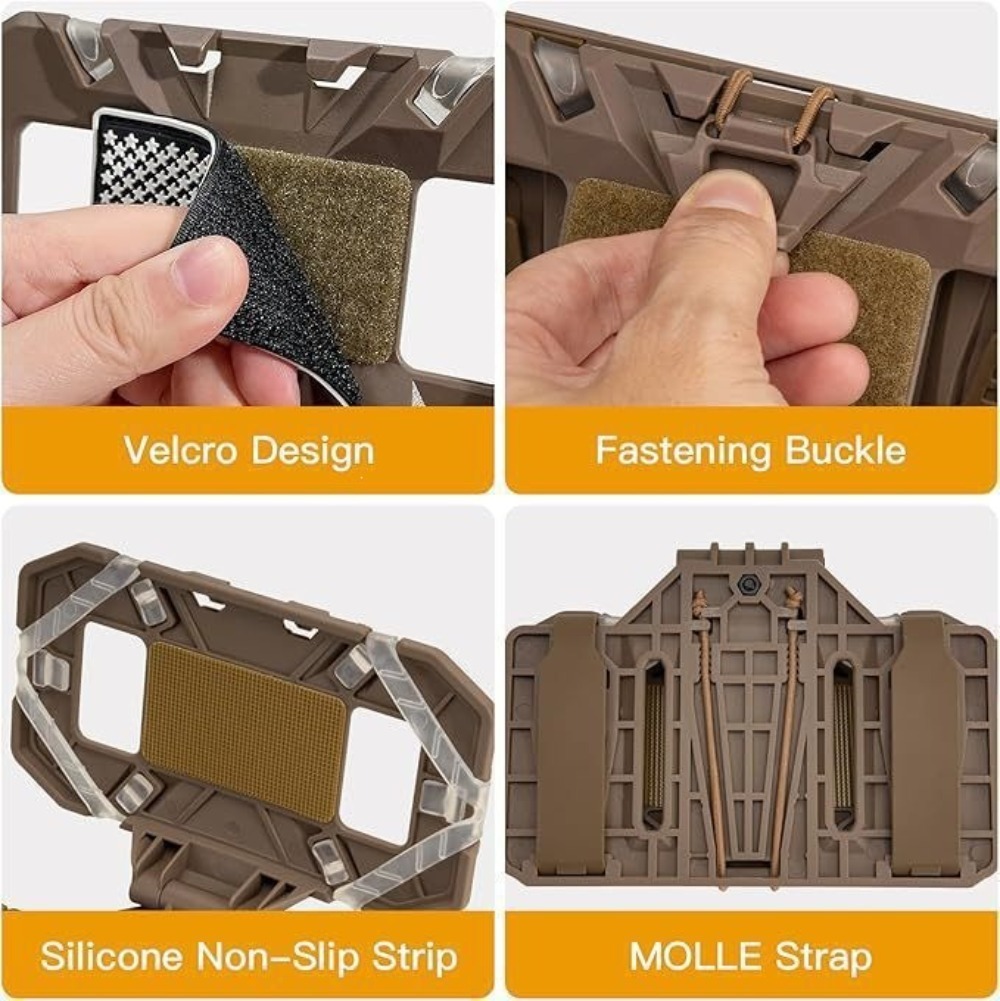 ホルダー MOLLEシステム モバイルフォンマウントプレート - Mobile Tech Accessories のレビューと価格