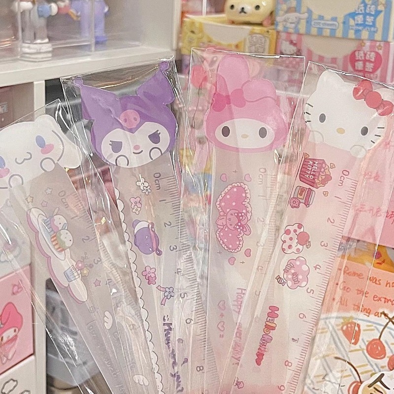 シナモロール定規 かわいいサンリオ直線定規 測定ツール 正確 - Kawaii Tech Accessories のレビューと価格