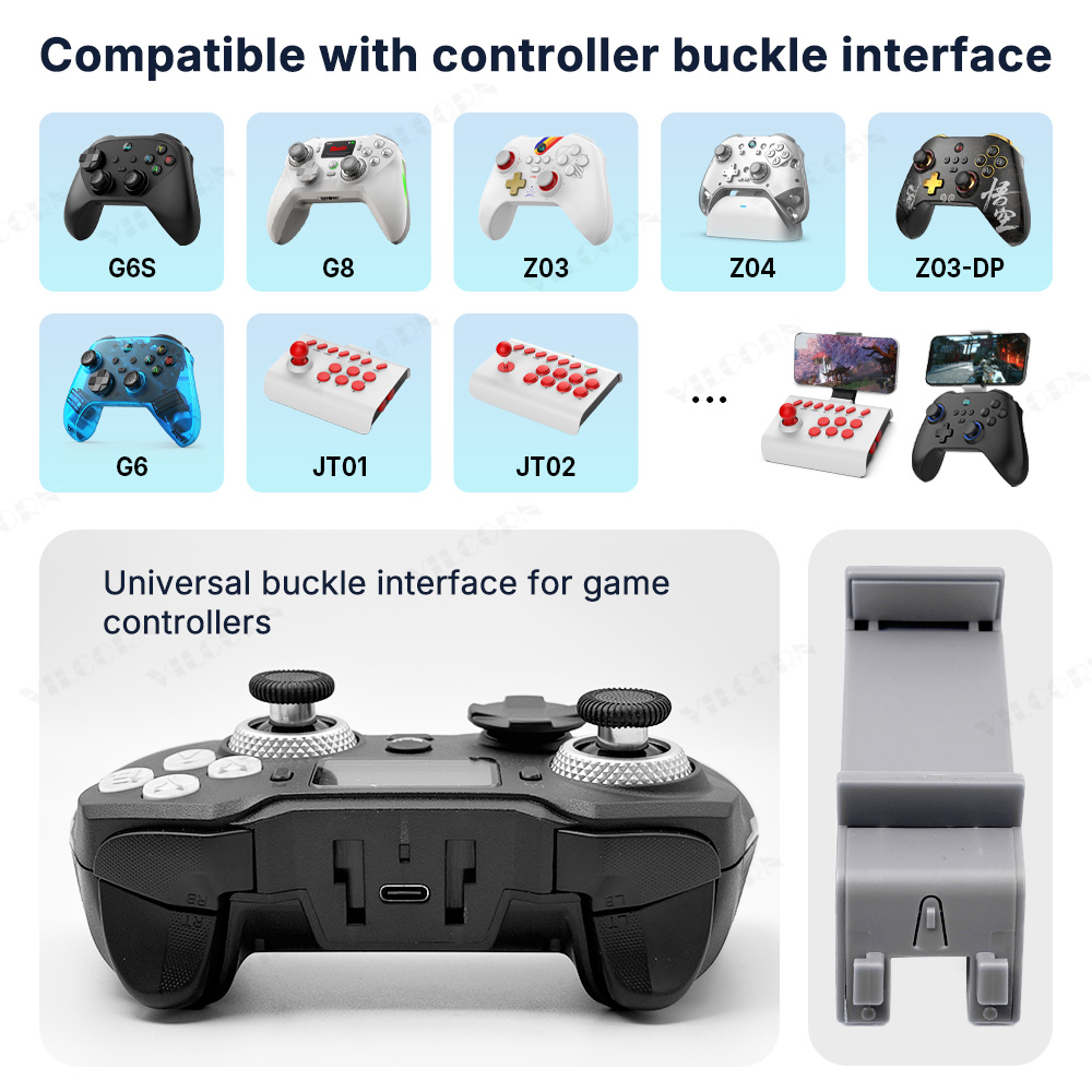 ゲームコントローラー電話ホルダー G6 G6S G8 Z03 - Mobile Tech Accessories のレビューと価格