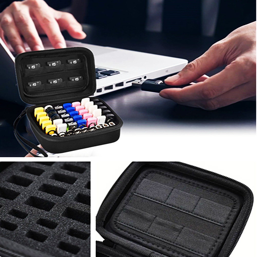 USB フラッシュドライブケース SD カード サムドライブ - Tech Accessories Case のレビューと価格