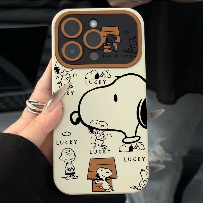 新しい可愛いアニメ周辺機器 スヌーピー TPU ソフトフォン - Mobile Tech Accessories のレビューと価格