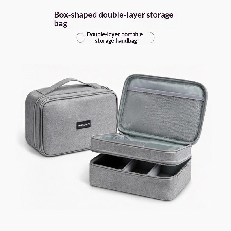 データケーブルオーガナイザー ポータブルデジタルバッグ 充電 - Tech Accessories Case のレビューと価格