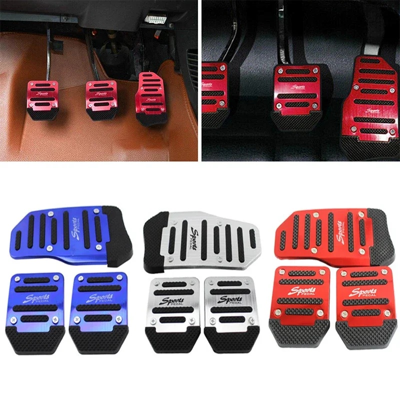 MT AT 車用ペダルパッド 滑り止めゴム アルミ合金 クラ - Tech Car Accessories のレビューと価格