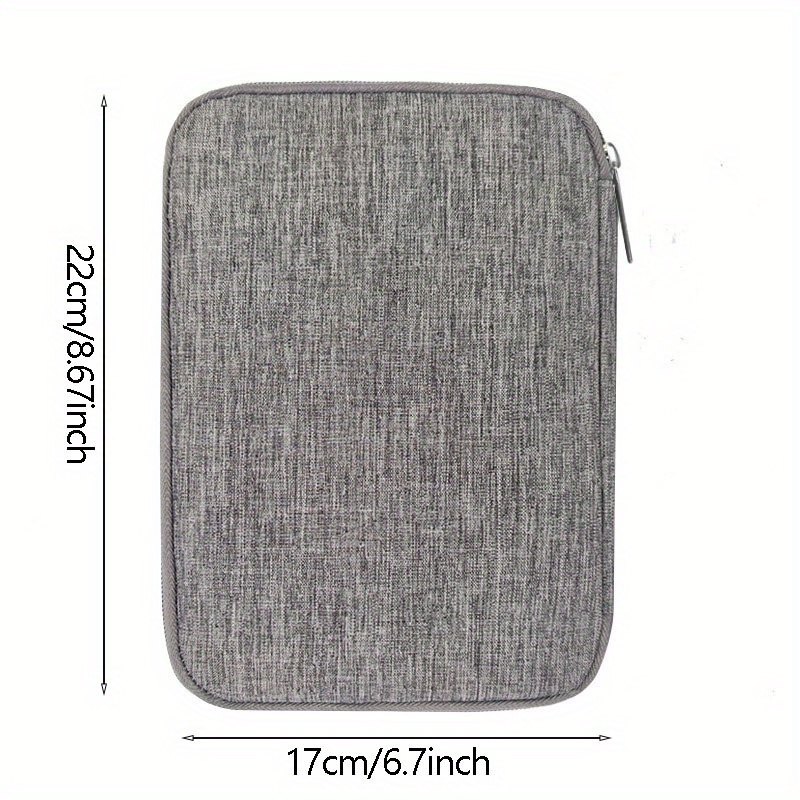 1個入りトラベルケーブルオーガナイザーケース、多ポケット電子 - Tech Accessories Travel Organizer Pouch のレビューと価格