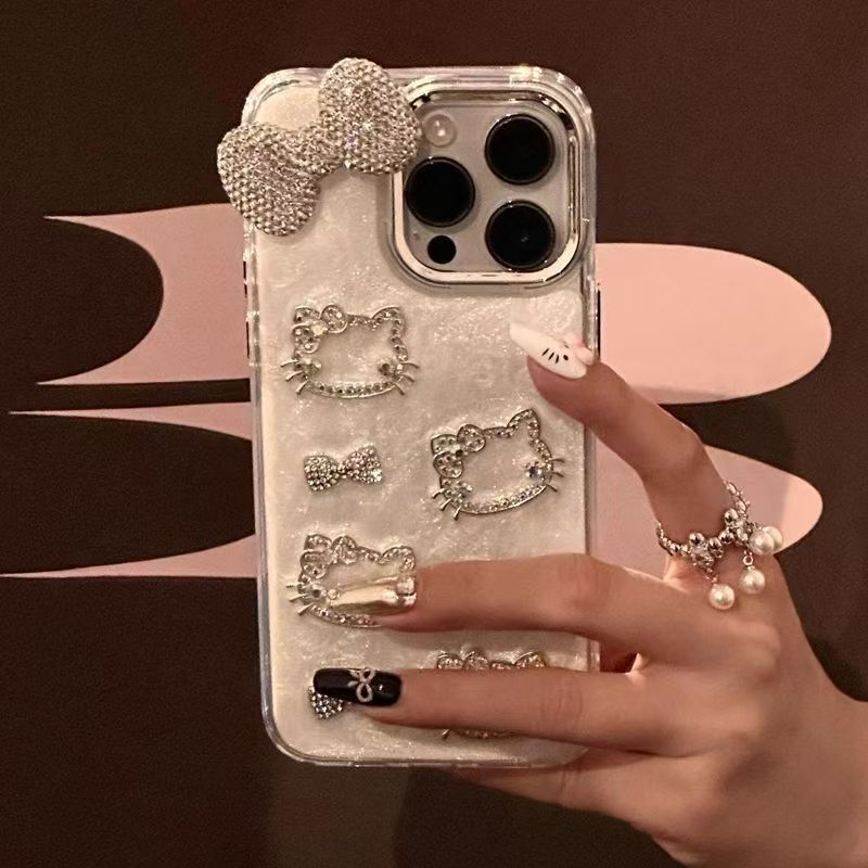 新作クリエイティブラグジュアリーカートゥーン猫アニメダイヤモ - Mobile Tech Accessories のレビューと価格