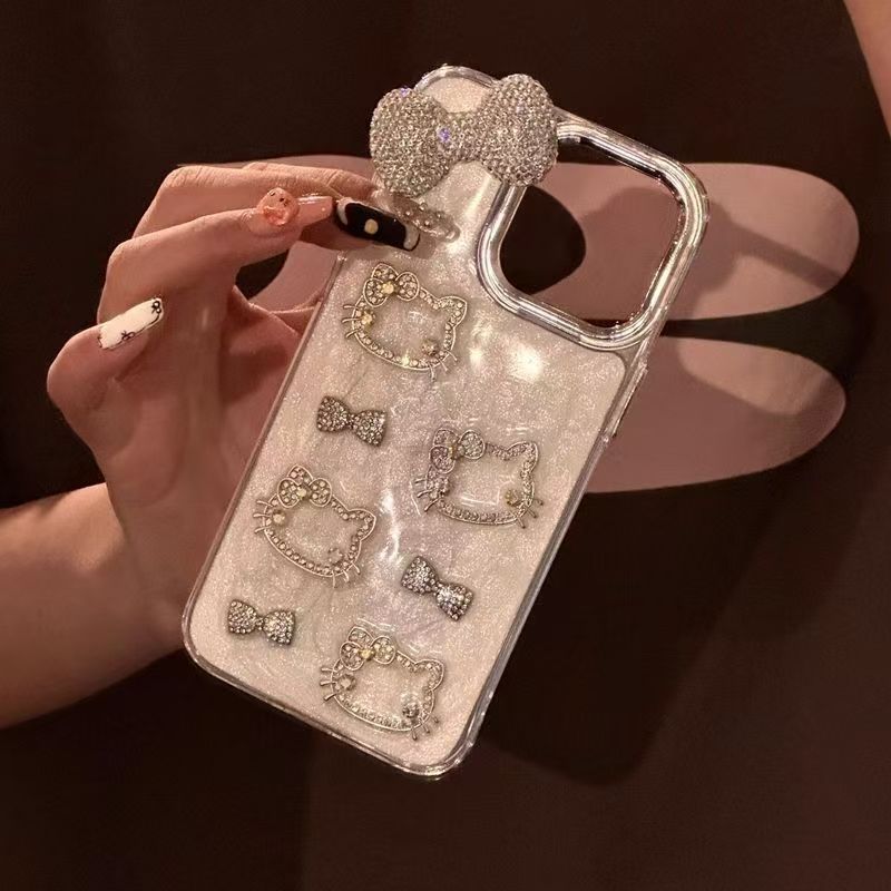 新作クリエイティブラグジュアリーカートゥーン猫アニメダイヤモ - Mobile Tech Accessories のレビューと価格