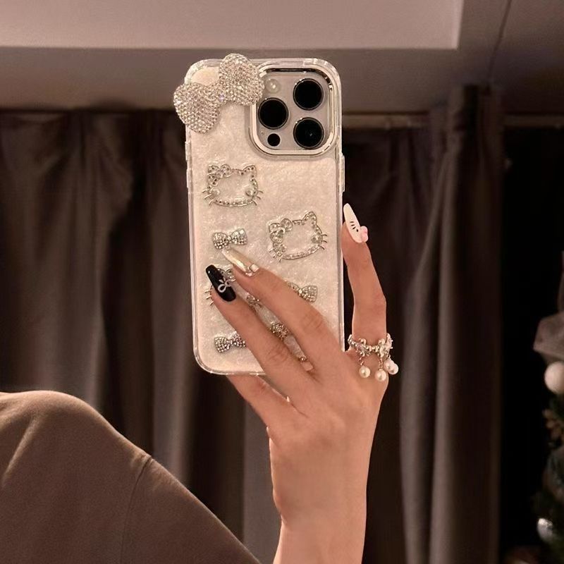 新作クリエイティブラグジュアリーカートゥーン猫アニメダイヤモ - Mobile Tech Accessories のレビューと価格