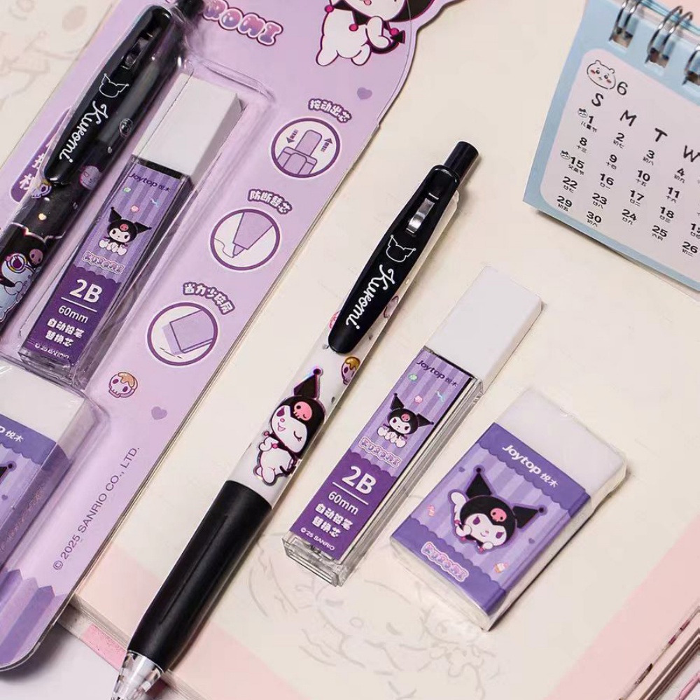 本物のサンリオメカニカルペンシルセット 可愛いクロミ メロデ - Kawaii Tech Accessories のレビューと価格