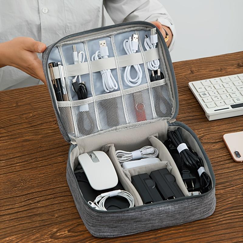 トラベルケーブルバッグ ポータブルデジタルストレージポーチ  - Tech Accessories Case のレビューと価格