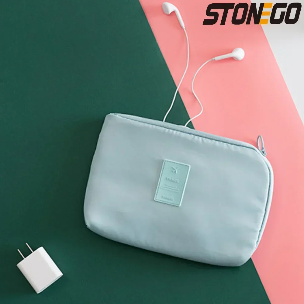 ケーブル収納バッグ、電子機器アクセサリー収納、防水オックスフ - Tech Accessories Travel Organizer Pouch のレビューと価格