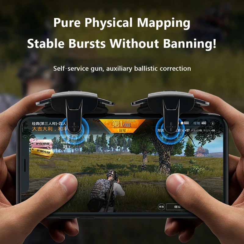 AK05ゲームコントローラー PUBGモバイル用 携帯電話射 - Mobile Tech Accessories のレビューと価格