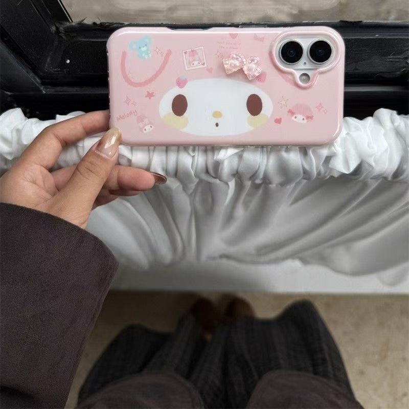 アニメ漫画柄ウサギのスマホケース、iPhone 16 13  - Mobile Tech Accessories のレビューと価格